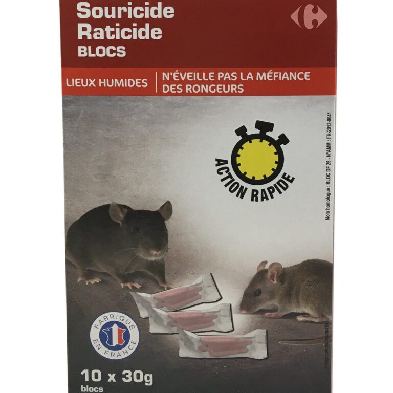 blocs bleus de poison de rat la solution efficace contre les nuisibles
