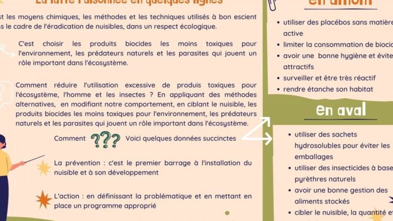 lutte antiparasitaire efficace contre les ravageurs