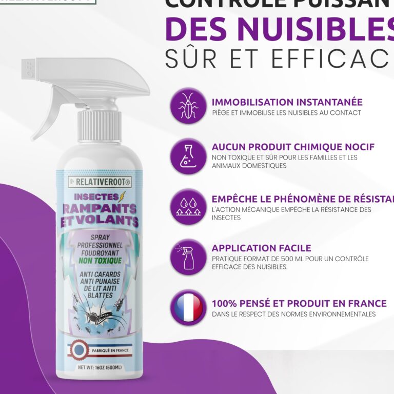 solution efficace et rapide pour eliminer instantanement les cafards